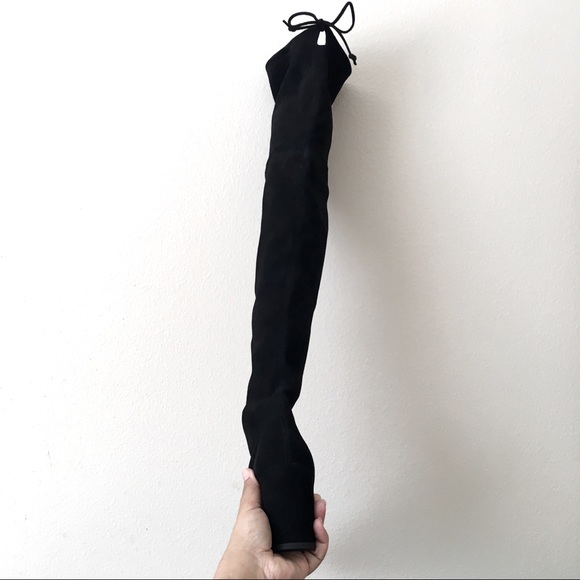 Stuart Weitzman Highland Suede Over The Knee Boots - Picture 4 of 7